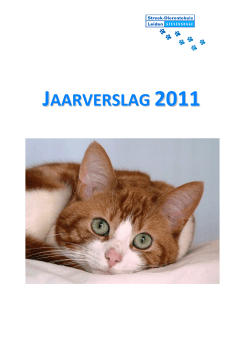 Jaarverslag 2011 - Stichting Dierentehuizen voor Leiden en