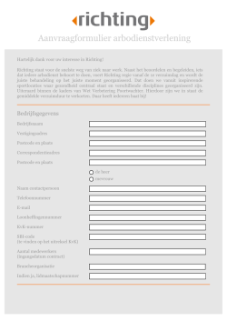 Download het aanvraagformulier