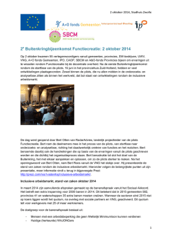 Download het verslag van de tweede Buitenkring