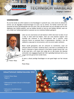 Technisch Vakblad December 2014