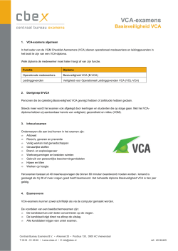 Informatiefolder Basisveiligheid VCA