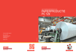 PAPIERPRODUCTIE PC 129
