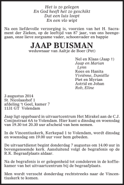 03-08-14 Dhr. J. Buisman - Nieuw