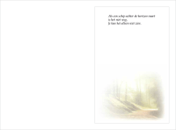 Bekijk document - Begrafenisonderneming Jacobs