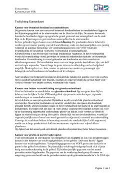 Toelichting Kansenkaart