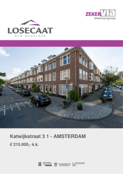 Katwijkstraat 3 1 - AMSTERDAM