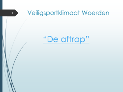 Presentatie VSK Woerden " de Aftrap" | 29 september 2014