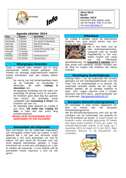 info 2: oktober 2014