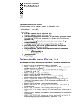 Officiële bekendmakingen 7 maart 2014 (PDF, 415