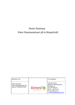 Huize Damiaan Pater Damiaanstraat 38 te Simpelveld