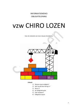 vzw CHIRO LOZEN