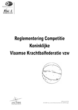 Editie juni 2014 &copy; KVKBF vzw, Lieven Bauwensstraat 20, 8200