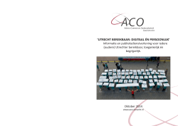 ACO-Advies digitaal en bereikbaar-oktober 2014