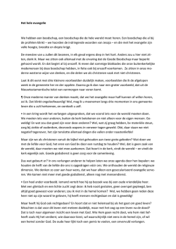 Het Hele Evangelie - Protestante Gemeente Bussum