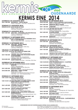 Eine - 14/09-22/09