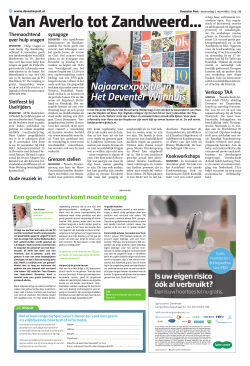 Deventer Post - 5 november 2014 pagina 27