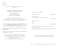 Guido Vandenven - uitvaartcentrum.be