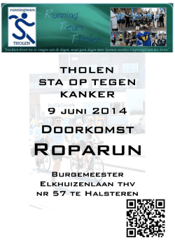 doorkomst Halsteren-2014