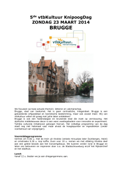 BRUGGE - vtbKultuur KNOKKE