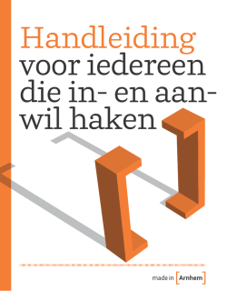 Handleiding voor iedereen die in- en aan- wil haken