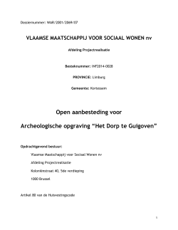 WAR 2001.2069.07.(247kB) - Vlaamse Maatschappij voor
