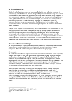 Huursombenadering - Huurdersfederatie Alert