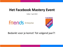 Het Facebook Mastery Event