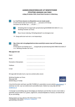 Download het aanmeldformulier