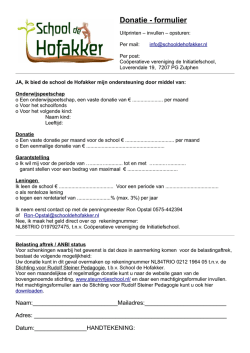 hier downloaden. - School de Hofakker