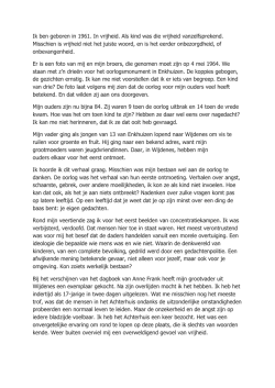 Ik ben geboren in 1961. In vrijheid. Als kind was die vrijheid