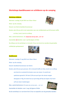 Goedaf Workshops beeldhouwen en schilderen kopie