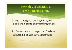 Frank Rengelink en Patrick Vermeren