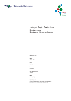 Hotspot Regio Rotterdam
