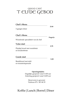 Het menu is hier ook beschikbaar in PDF formaat