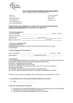 dit aanvraagformulier - Gemeente Hof van Twente
