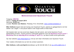 Quantum-Touch | Wim Velthuis