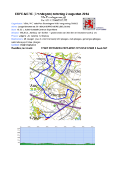 Download de kaarten van het parcours 2014