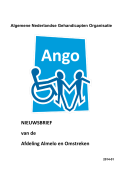 ANGO-nieuwsbrief-2014-1