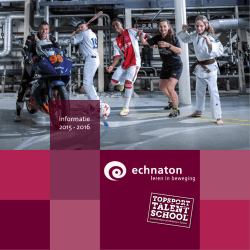 Informatiebrochure 2015-2016