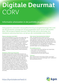 Digitale Deurmat CORV - Binnenlands Bestuur