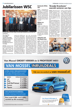 Jubilarissen WSC