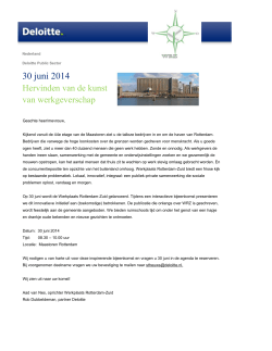 Uitnodiging WRZ Bijeenkomst – 30 juni 2014