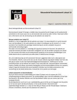 Nieuwsbrief downloaden als PDF bestand