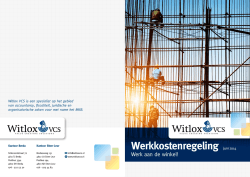 Werkkostenregeling - Werk aan de winkel
