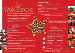 Kerstmenukaart 2014