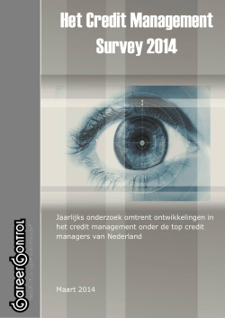 download het credit management survey 2014