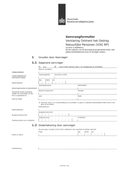 hier het deels ingevulde aanvraagformulier downloaden
