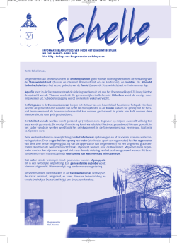 Infoblad maart - april 2014