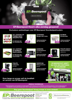 0068279 Voordeelpas Poster augutus 2014.indd