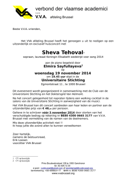 uitnodiging - VVA Brussel